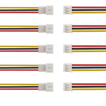 JST-PH 2.0mm 3Pins Connector, Male and Female Plug Jack Cable Connector (customized)